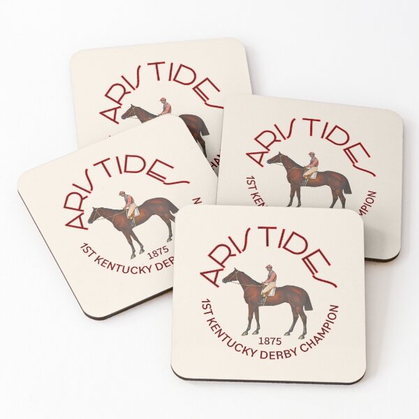 Item preview, Aristides 1875 1st Kentucky Derby Champion horse racing design designed and sold by Ginny Luttrell.