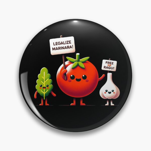 Item preview, Legalize Marinara: Vibrant and Trendy Image for Printed Products designed and sold by Gatsbird Design.