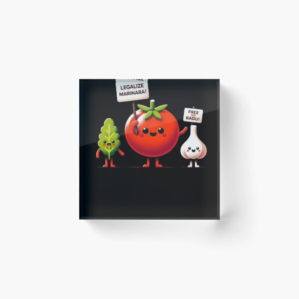 Item preview, Legalize Marinara: Vibrant and Trendy Image for Printed Products designed and sold by Gatsbird Design.
