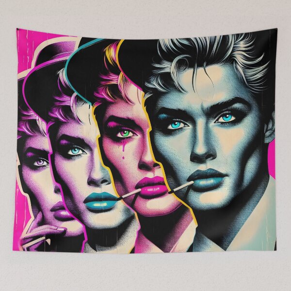 Item preview, Neon Noir: Cartoon Fusion designed and sold by AI-Only Creations.