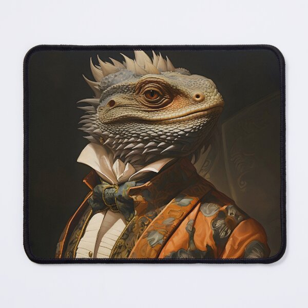 Item preview, Bearded Dragon Portrait Art designed and sold by ConfettiSkyArt.