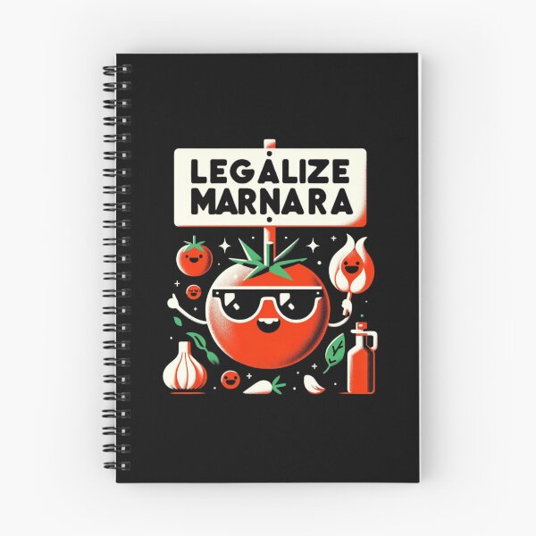 Item preview, Legalize Marinara: Vibrant and Stylish Image for Printed Products designed and sold by Gatsbird Design.