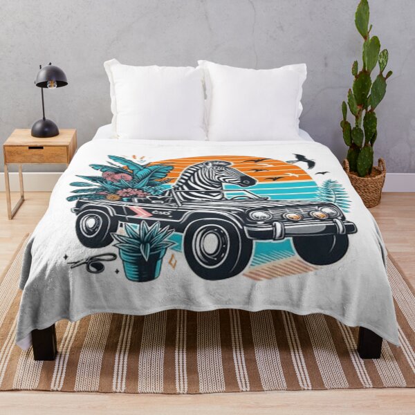 Item preview, Cute zebra in a car designed and sold by Culmika.