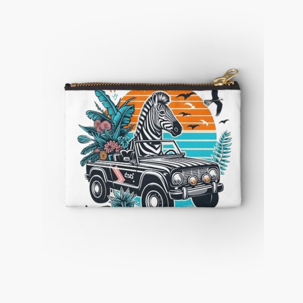 Item preview, Cute zebra in a car designed and sold by Culmika.