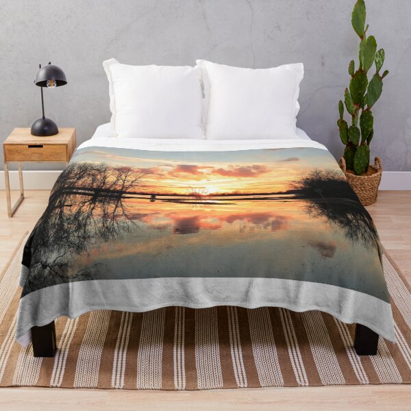 Item preview, Flood water sunset designed and sold by zumi.