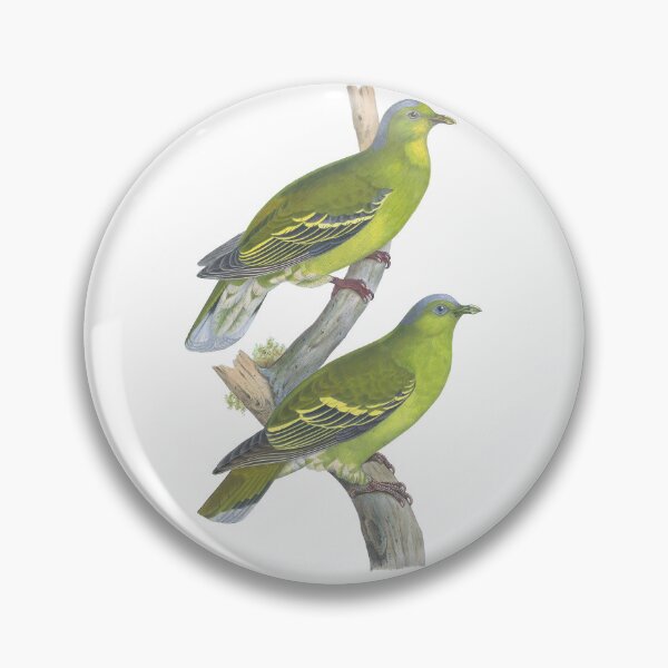 Item preview, Osmoteron Pompadora Doves Vintage Color Lithograph designed and sold by ElegantTeaTime.
