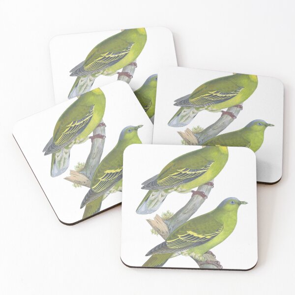 Item preview, Osmoteron Pompadora Doves Vintage Color Lithograph designed and sold by ElegantTeaTime.