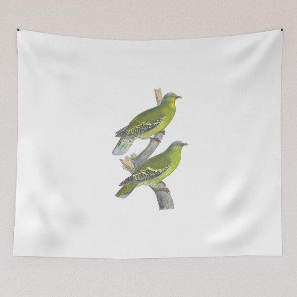 Item preview, Osmoteron Pompadora Doves Vintage Color Lithograph designed and sold by ElegantTeaTime.