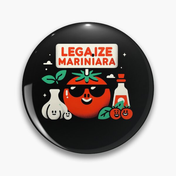 Item preview, Legalize Marinara: Vibrant and Unique Image for Products designed and sold by Gatsbird Design.