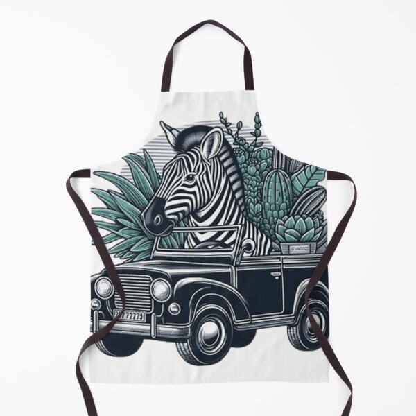 Item preview, Cute zebra in a car designed and sold by Culmika.