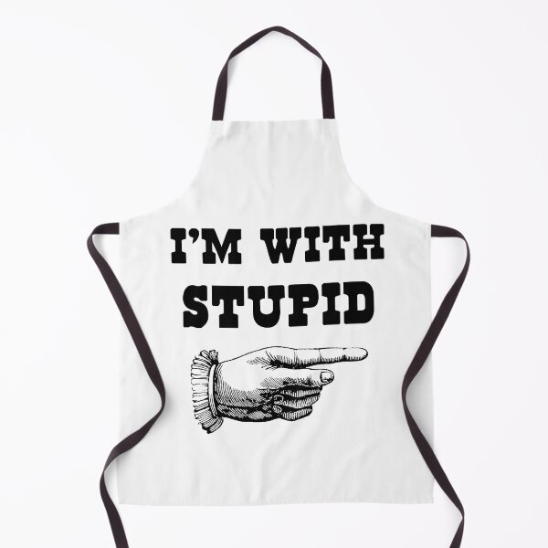 Item preview, I'm With Stupid designed and sold by Hoorahville.