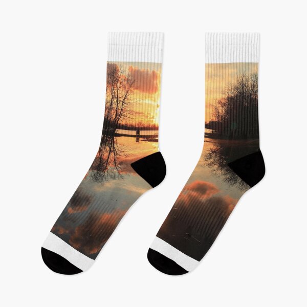 Item preview, Flood water sunset II designed and sold by zumi.