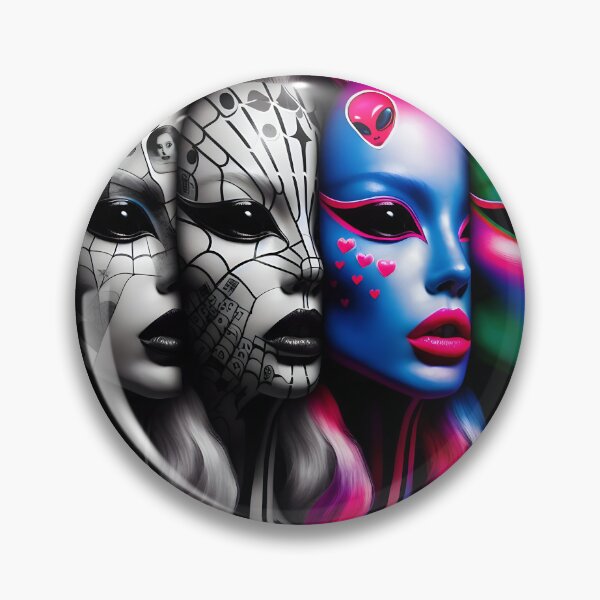 Artikelvorschau, Alien Chromatics: Noir Fusion entworfen und verkauft von AI-Only Creations.