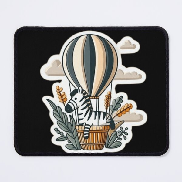 Item preview, Cute zebra in an air balloon designed and sold by Culmika.