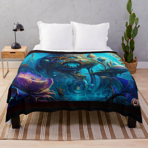 Item preview, The Underwater Mystical Realm Of The Bilibis Beautiful AI Concept Art by Xzendor7 designed and sold by Xzendor7 Digital Art Creations.