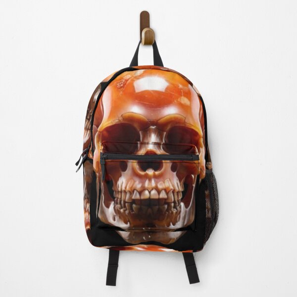 Item preview, Crystal Skull (Carnelian) designed and sold by Zendragon-Store.