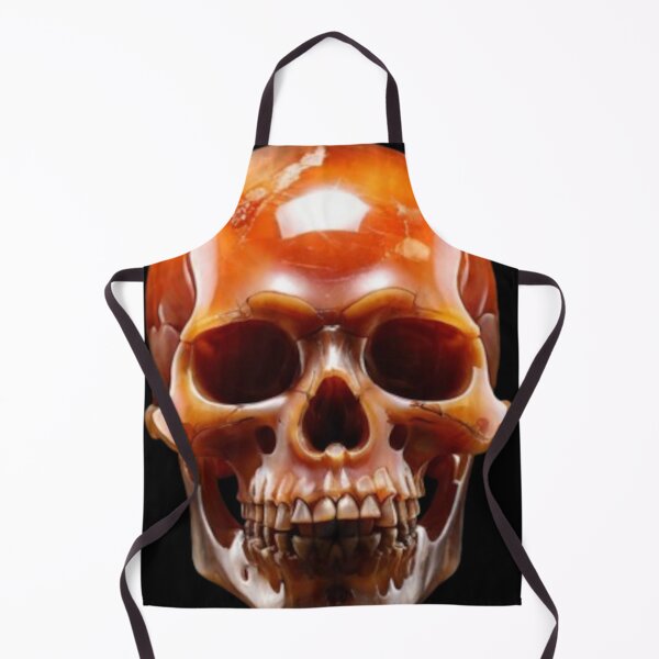 Item preview, Crystal Skull (Carnelian) designed and sold by Zendragon-Store.