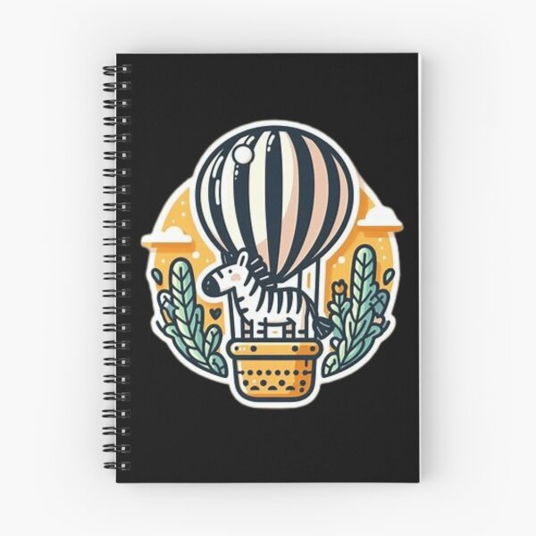Item preview, Cute zebra in an air balloon  designed and sold by Culmika.