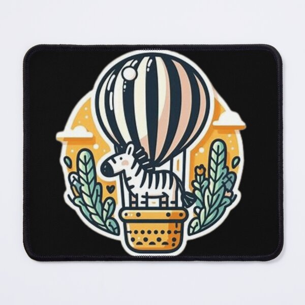 Item preview, Cute zebra in an air balloon designed and sold by Culmika.