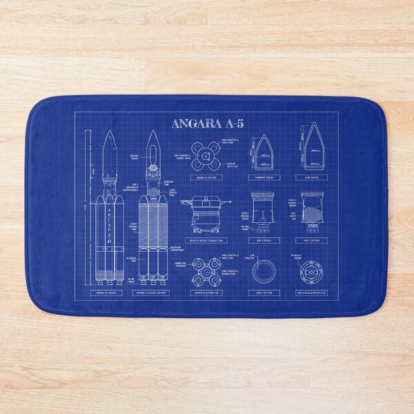 Item preview, Angara 5 (Blueprint - English) Horizontal Version designed and sold by BGALAXY.