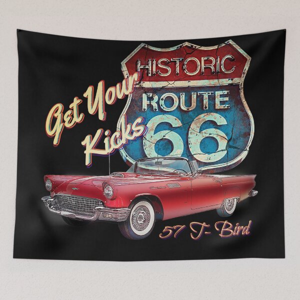 Item preview, 57 T Bird Route 66 designed and sold by AGED Limited.