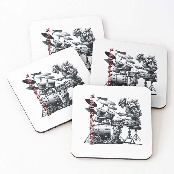 Item preview, Mecha drums in the new age designed and sold by Animetal-Shop.