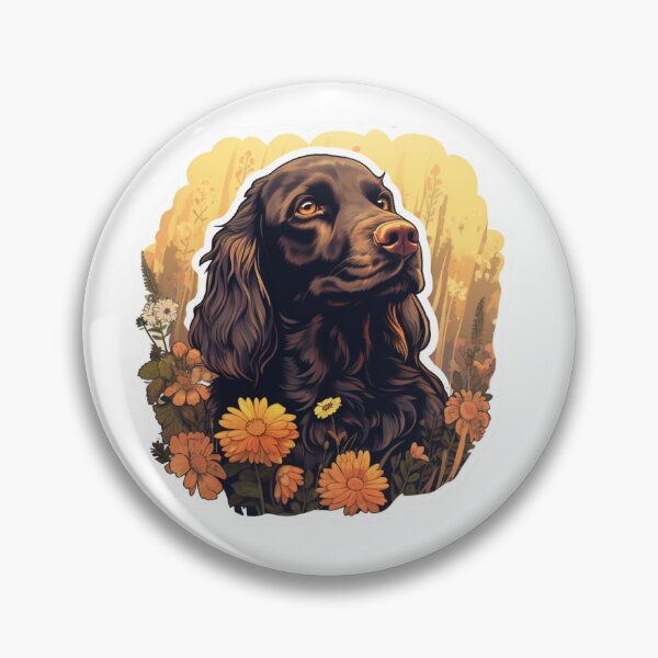 Item preview, Cute Flower Field Spaniel Mom Dad Guardian Angel Best Friend Doggie Paw designed and sold by SMARTKIT  DESIGNAGENCY.