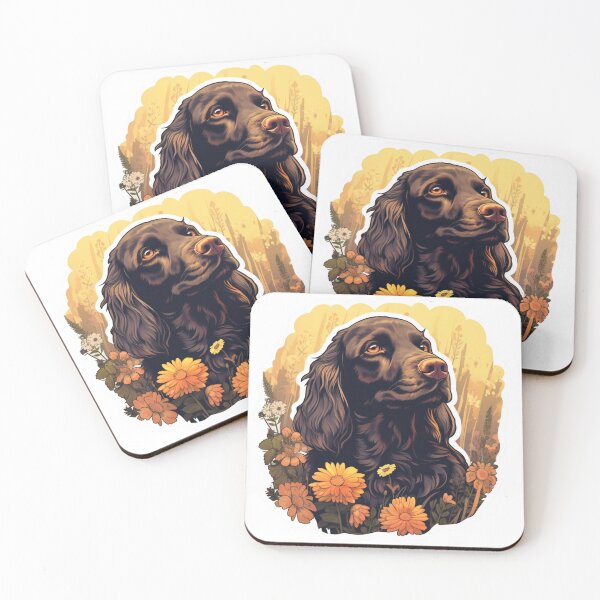 Item preview, Cute Flower Field Spaniel Mom Dad Guardian Angel Best Friend Doggie Paw designed and sold by SMARTKIT  DESIGNAGENCY.