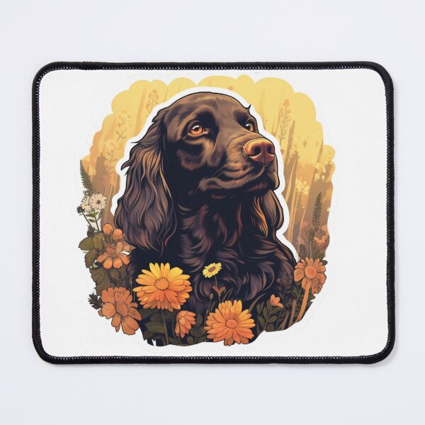 Item preview, Cute Flower Field Spaniel Mom Dad Guardian Angel Best Friend Doggie Paw designed and sold by SMARTKIT DESIGNAGENCY.