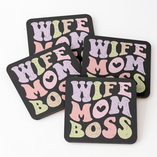 Item preview, Wife Mom Boss designed and sold by BeaGraphicsDesign.
