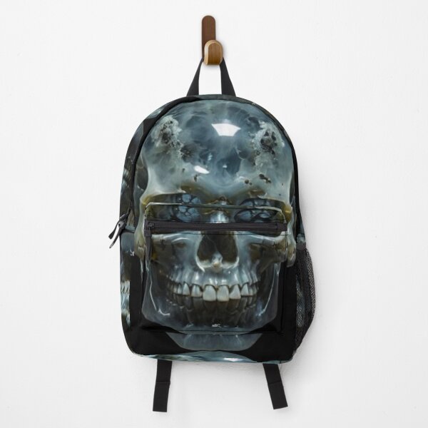 Item preview, Crystal Skull (Dendritic Chalcedony) designed and sold by Zendragon-Store.
