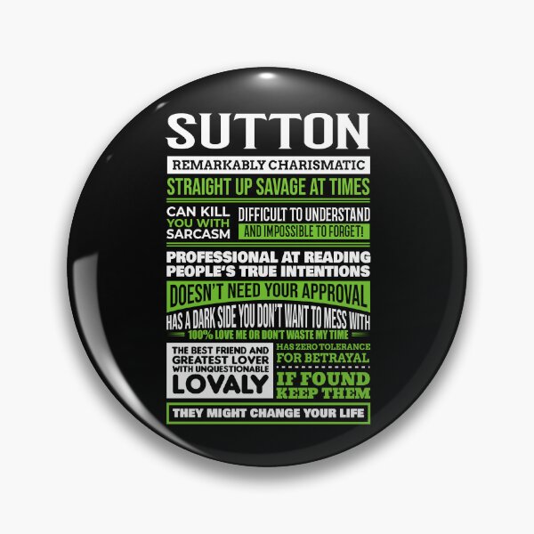 Artikelvorschau, Definition des Sutton-Mädchennamens entworfen und verkauft von Share-me.