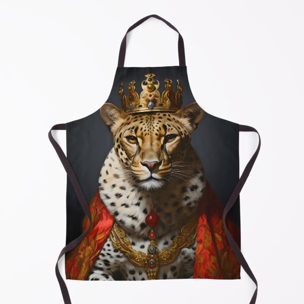 Item preview, Cheetah King Portrait Art designed and sold by ConfettiSkyArt.