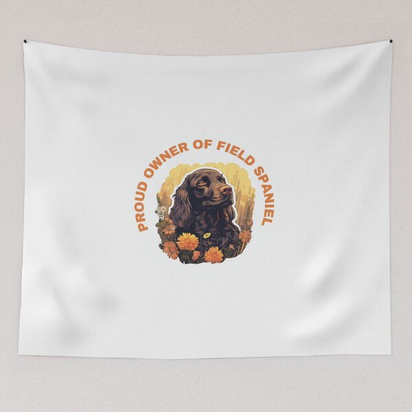 Item preview, Cute Flower Field Spaniel Mom Dad Guardian Angel Best Friend Doggie Paw designed and sold by SMARTKIT  DESIGNAGENCY.