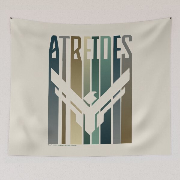 Item preview, Dune - House Atreides Symbol and Gradient Pillars designed and sold by velvetearth.