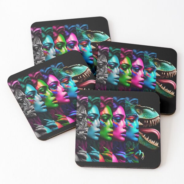 Item preview, Dinosaur Evolution: Chromatic Fusion designed and sold by AI-Only Creations.