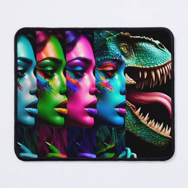 Item preview, Dinosaur Evolution: Chromatic Fusion designed and sold by AI-Only Creations.