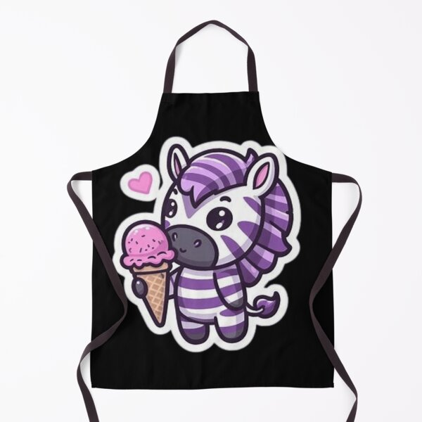 Item preview, Cute zebra with ice cream designed and sold by Culmika.