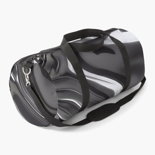 Item preview, Abstract Silver Black Chrome Metallic Pattern designed and sold by TheArtOfPat.