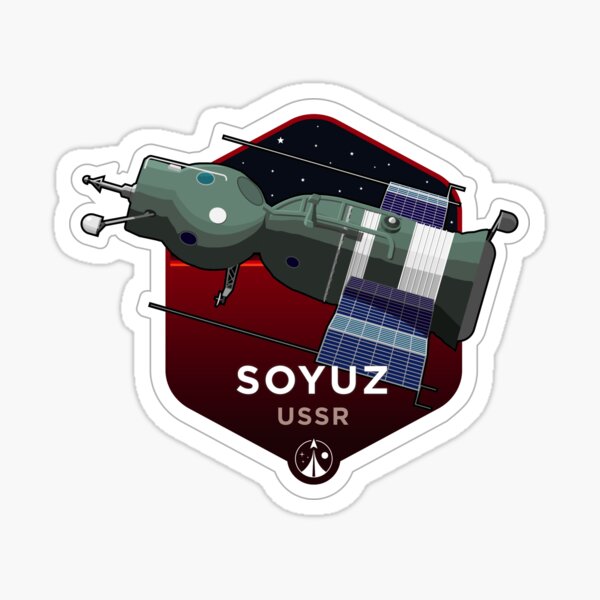 Space Race Series - SOYUZ Sticker