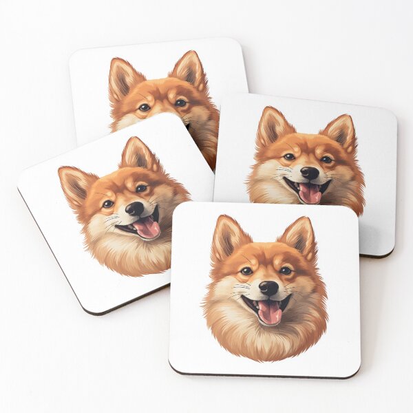 Item preview, Cute Finnish Spitz Mom Dad Guardian Angel Best Friend Doggie Paw designed and sold by SMARTKIT  DESIGNAGENCY.