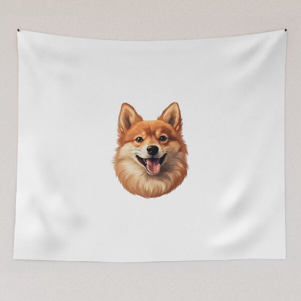 Item preview, Cute Finnish Spitz Mom Dad Guardian Angel Best Friend Doggie Paw designed and sold by SMARTKIT  DESIGNAGENCY.