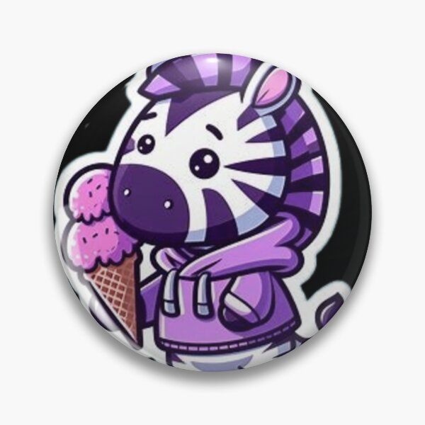 Item preview, Cute zebra with ice cream  designed and sold by Culmika.