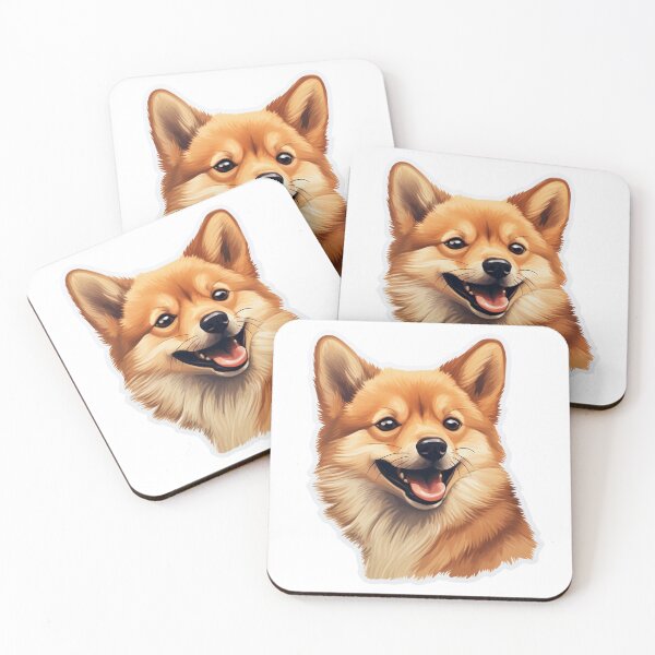 Item preview, Cute Finnish Spitz Mom Dad Guardian Angel Best Friend Doggie Paw designed and sold by SMARTKIT  DESIGNAGENCY.