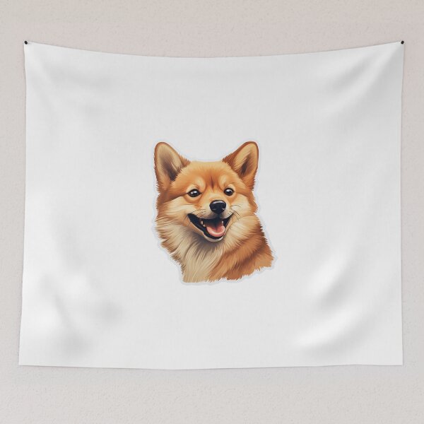 Item preview, Cute Finnish Spitz Mom Dad Guardian Angel Best Friend Doggie Paw designed and sold by SMARTKIT  DESIGNAGENCY.