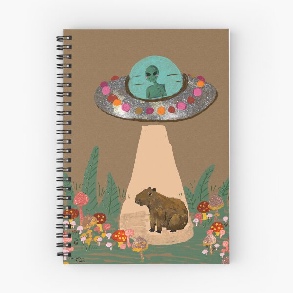 Item preview, alien abduction of a capybara designed and sold by guilhernunes.