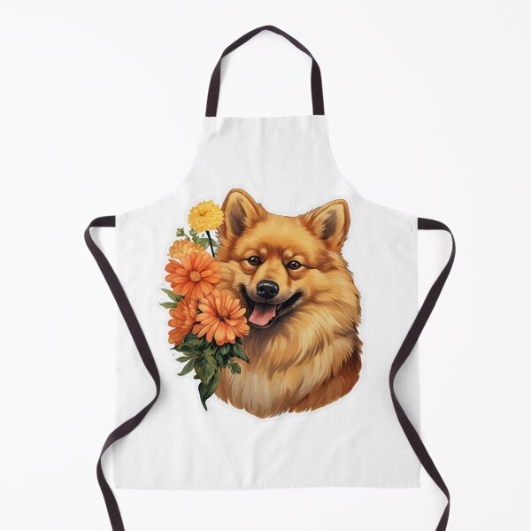Item preview, Cute Flower Finnish Spitz Mom Dad Guardian Angel Best Friend Doggie Paw designed and sold by SMARTKIT DESIGNAGENCY.
