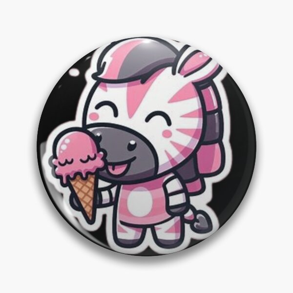 Item preview, Cute zebra with ice cream  designed and sold by Culmika.