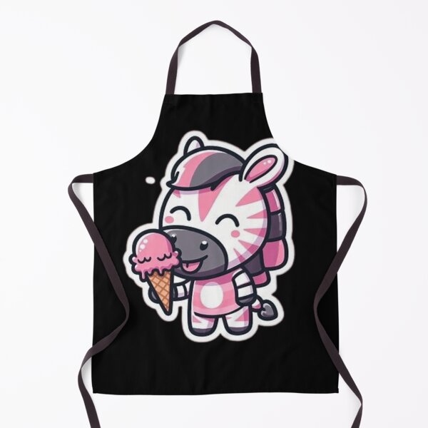 Item preview, Cute zebra with ice cream designed and sold by Culmika.