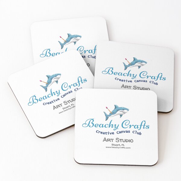 Item preview, Shark Beachy Crafts Art Studio designed and sold by BridgetBresser.